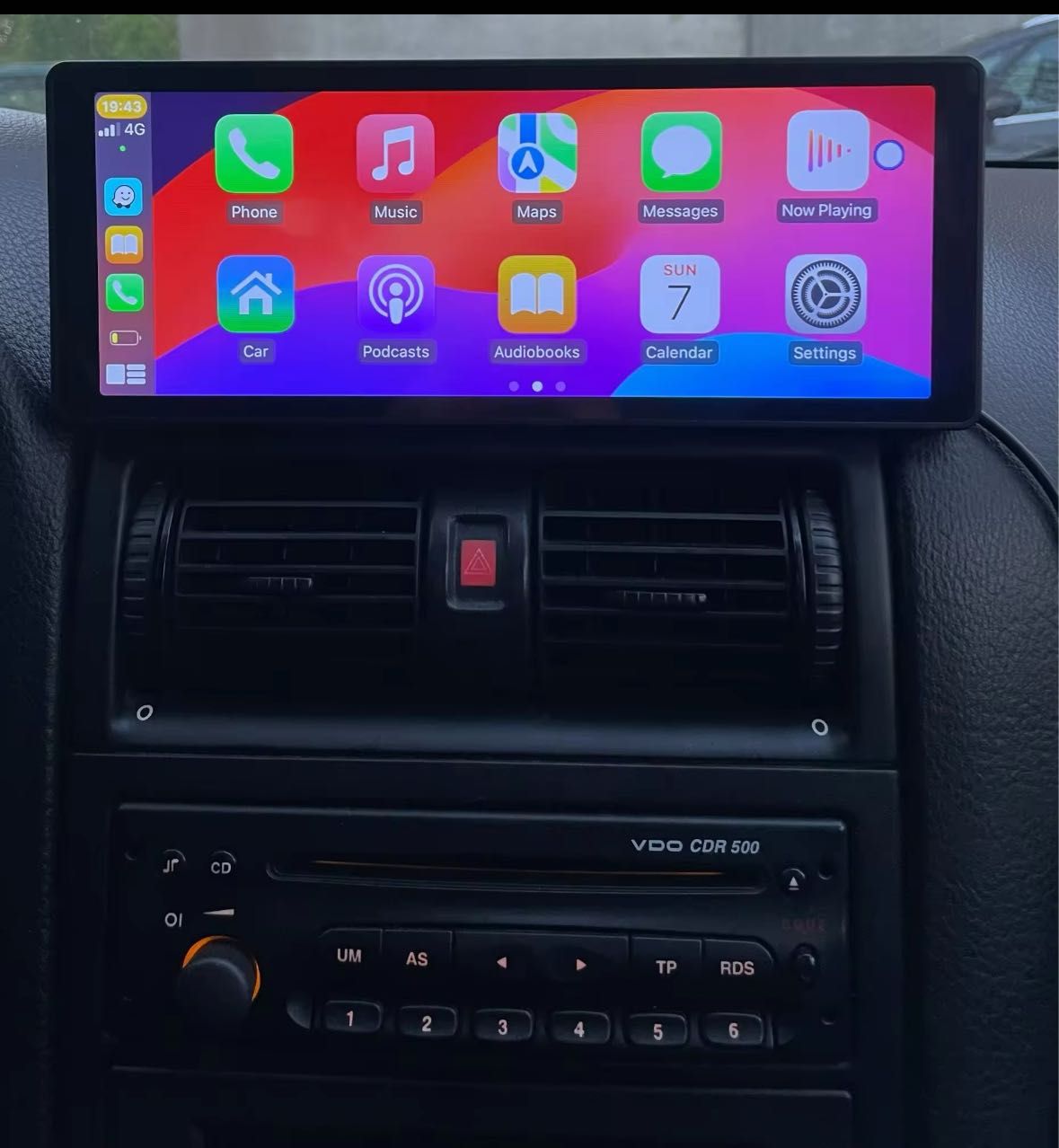 Navigatie Auto Universala | Apple CarPlay/Android Auto | 10 inc | Waze