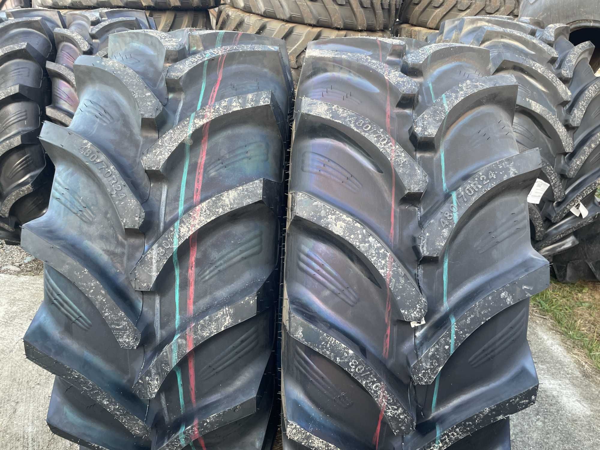 480/70R24 Cauciucuri noi agricole tractor 16.9-24 Radiale