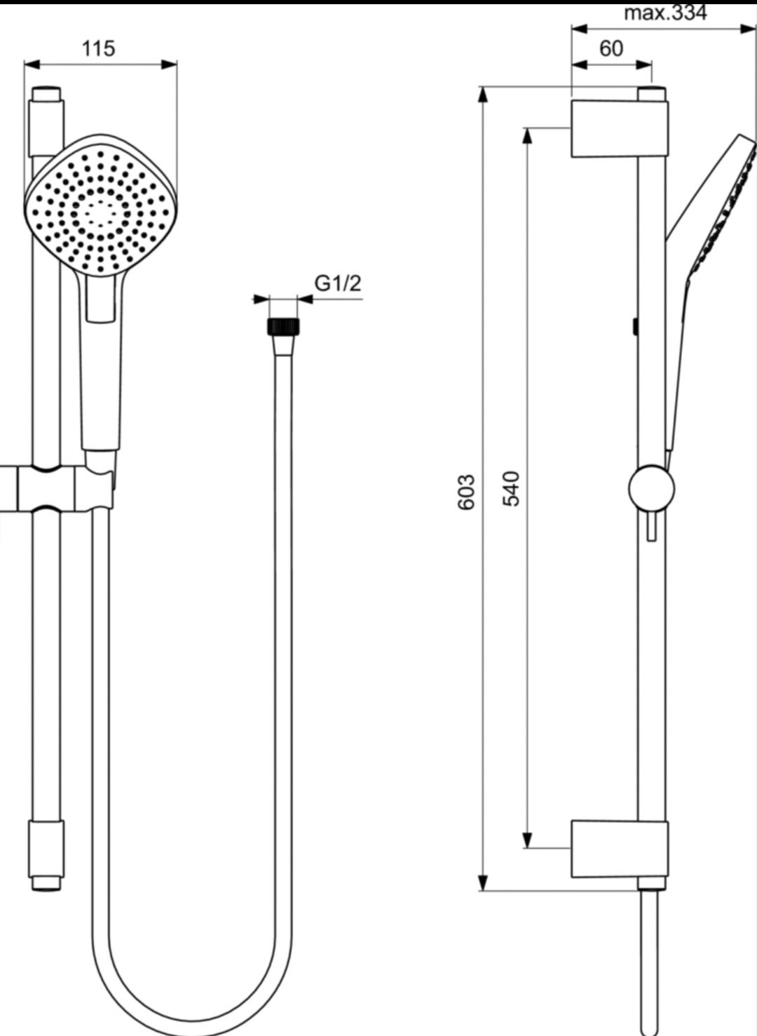 Душ система Ideal Standard