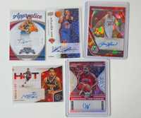 NBA карти с автограф и/или екип Panini Prizm Upper Deck