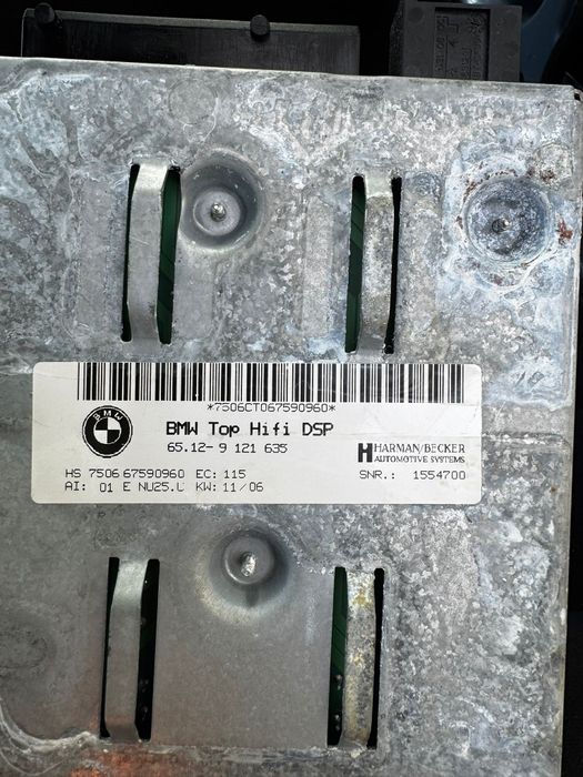 Sistem Logic 7, difuzoare  și amplificator top hi-fi DSP BMW E90, E60