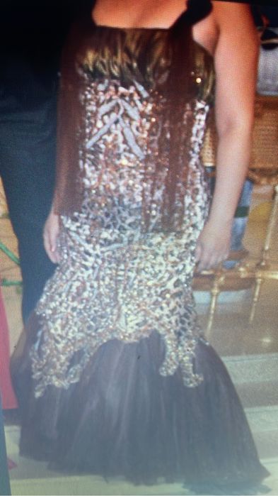 Вечернее платье Русалочка