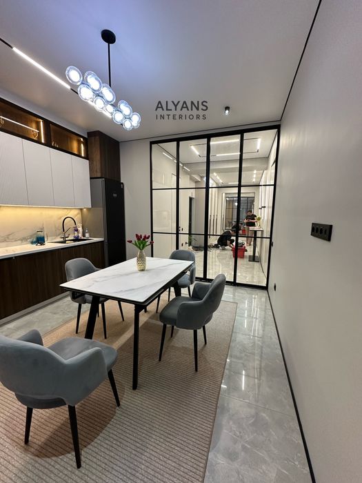 Перегородка в гардеробную на заказ, двери купе