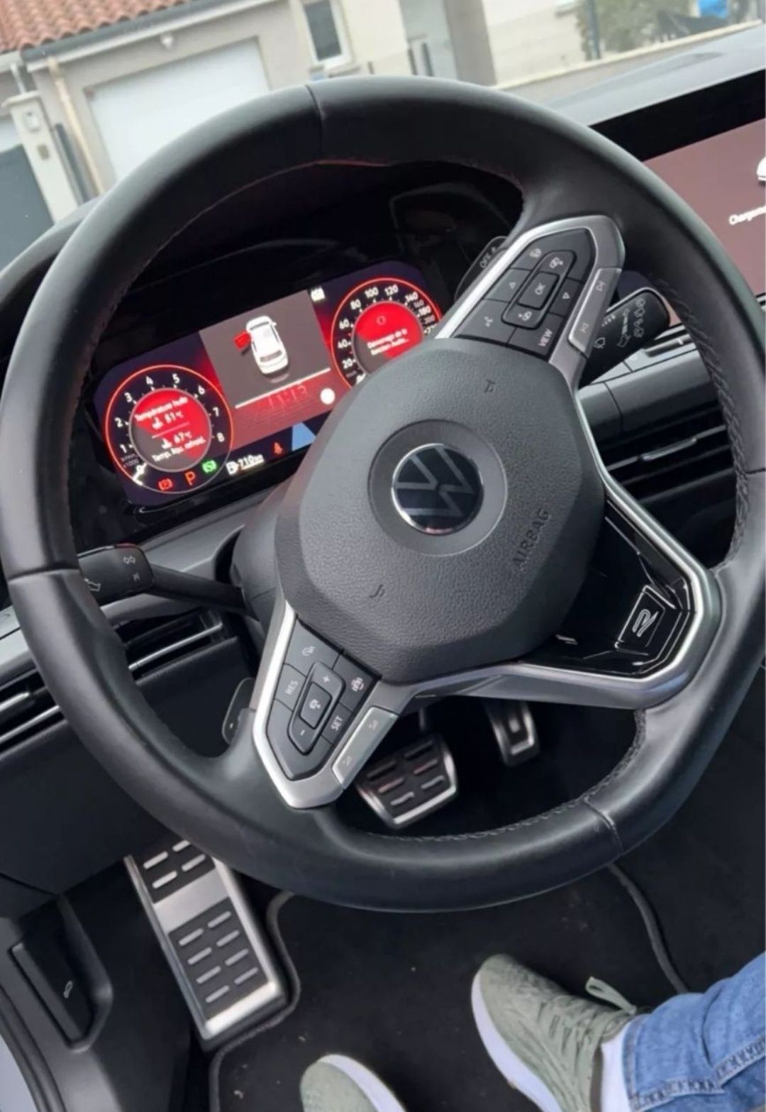 Спортни педали автоматични скорости Golf 7 Passat B8 Skoda Polo