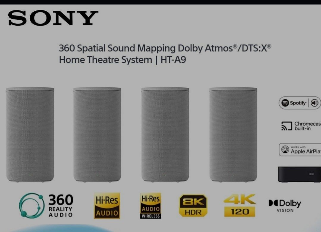 Sistem Audio Home Theatre Soundbar Sony HT A9