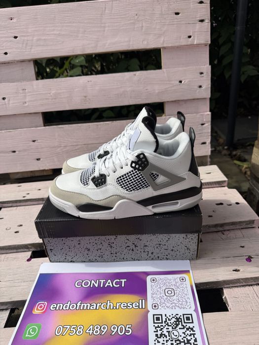 Jordan 4 Military Black