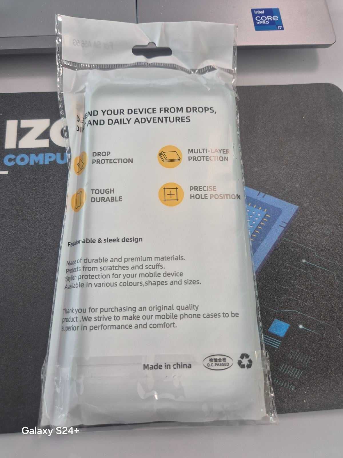 Продавам силиконов калъф за Samsung А56