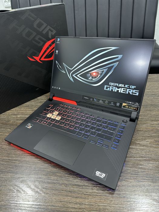 мощный 16-ядерный Ryzen 7 ноутбук Asus Rog Strix, RTX 3050