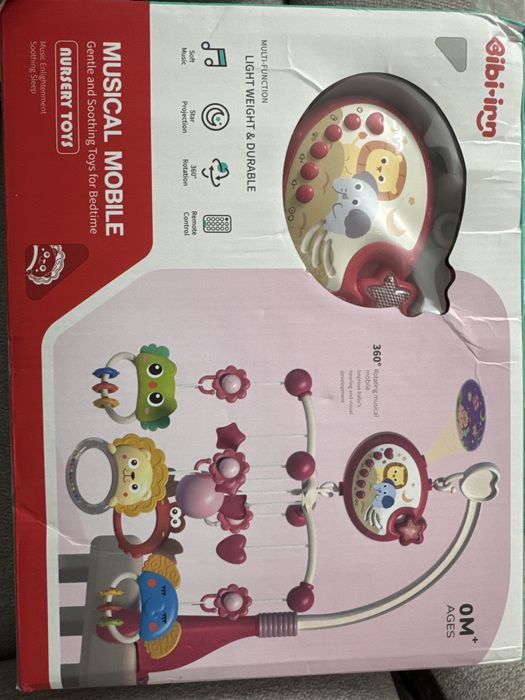 Продам музыкальный мобиль для манежа