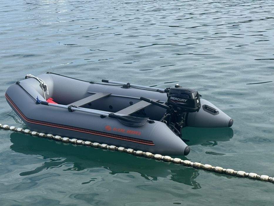 Barca Kolibri KM 330 cu motor Mercury 5CP