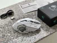 Mouse Gaming 7 Culori NOU Led Silent Click 2400 DPI Wireless RGB Led