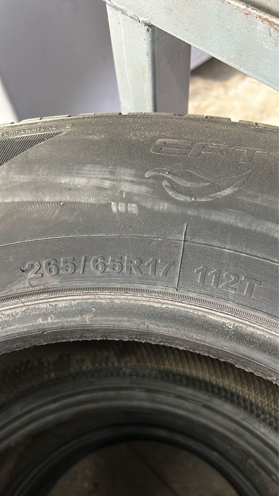 Продаются шины 265/65/17