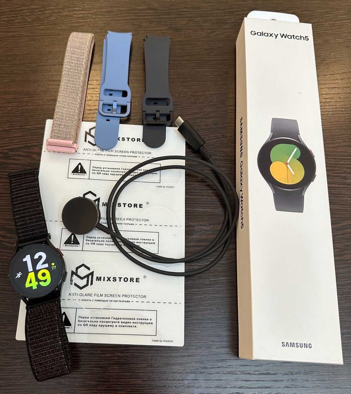 Samsung Galaxy Watch Active 5 40 мм графит