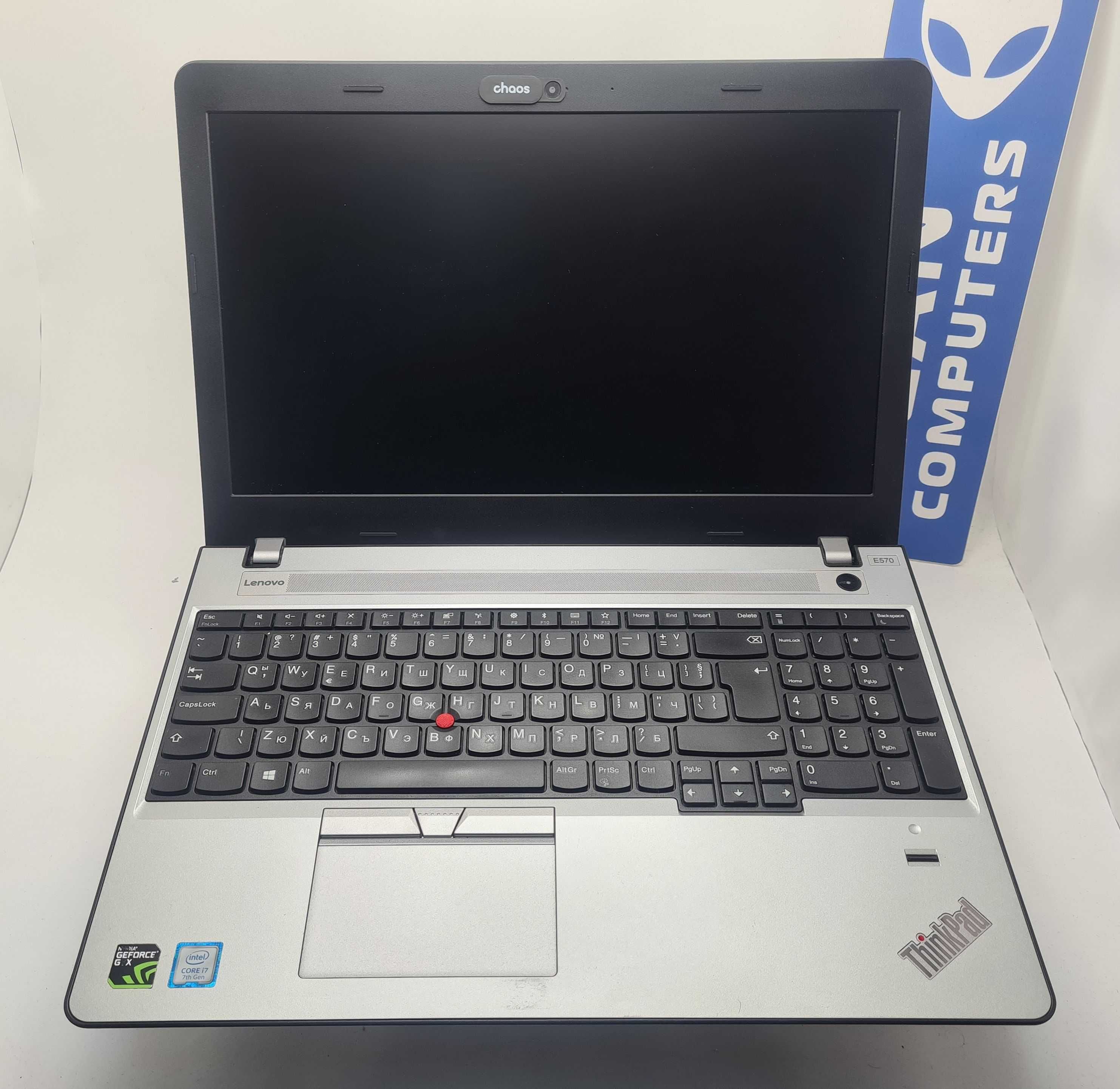 Lenovo ThinkPad E570  i7 7500U/16GB/256SSD/1TB HDD/GTX 950 2GB/Full HD