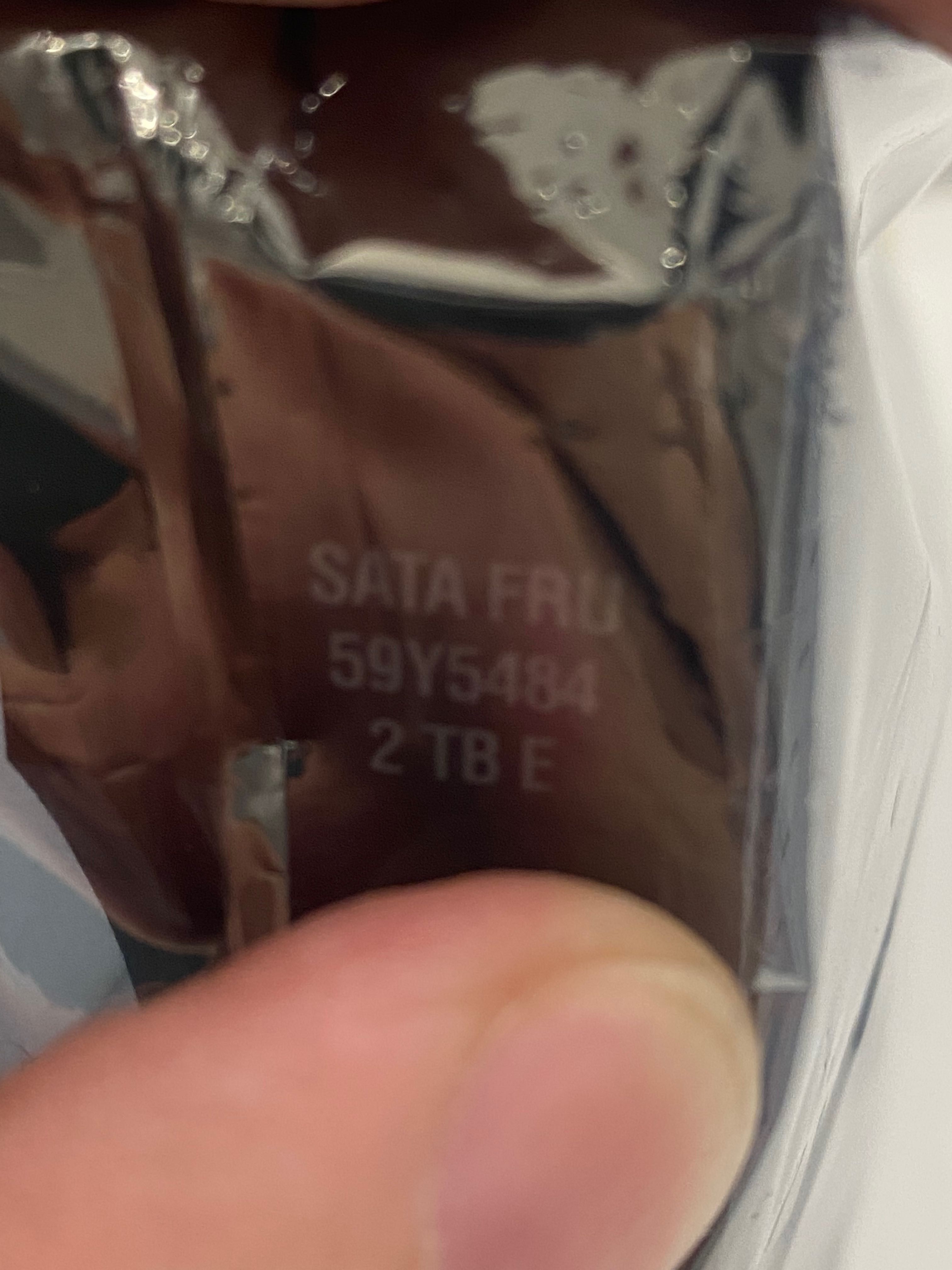 Жесткий диск IBM 2TB 3G 7.2K 3.5" SATA, 59Y5484