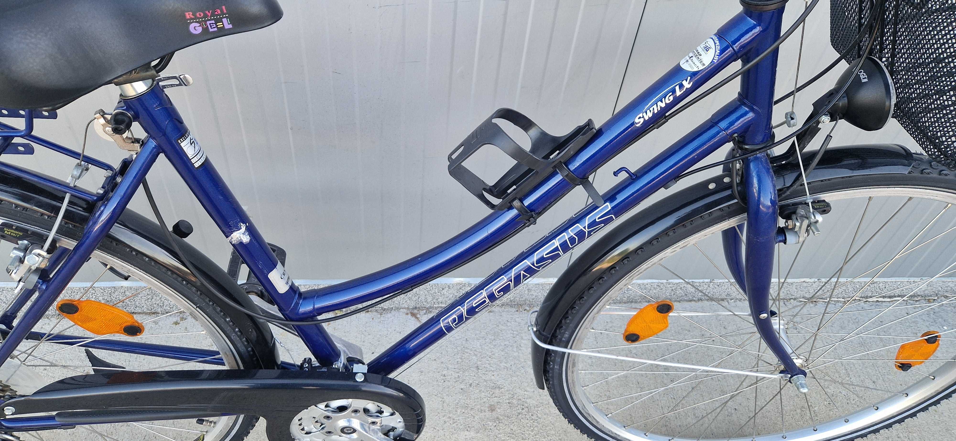 Дамски велосипед Pegasus колело с кошница 28"