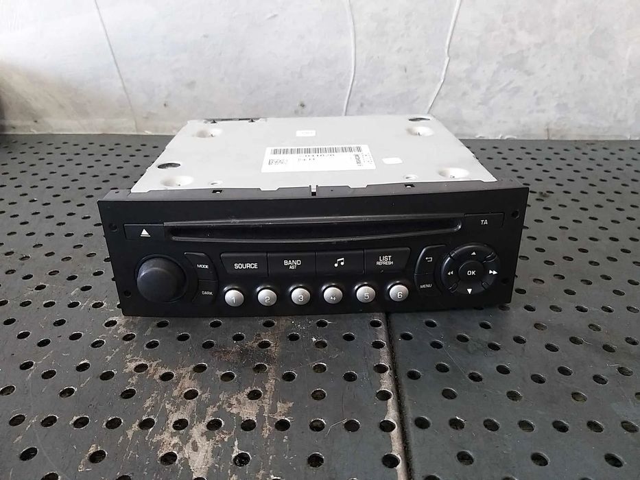 Radio cd player mp3 citroen c3 2 98041626xt01