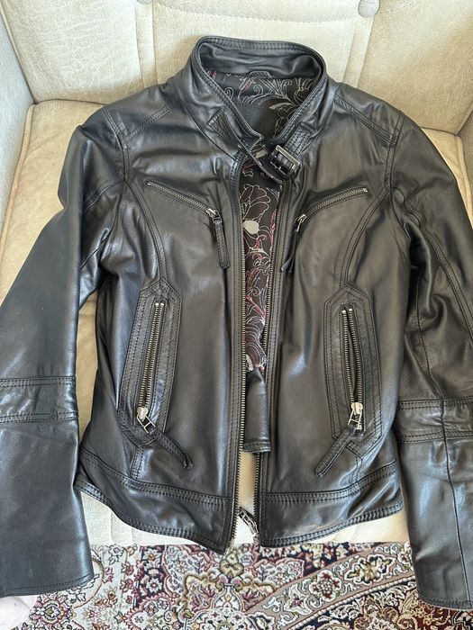 Косуха кожанная размер XS