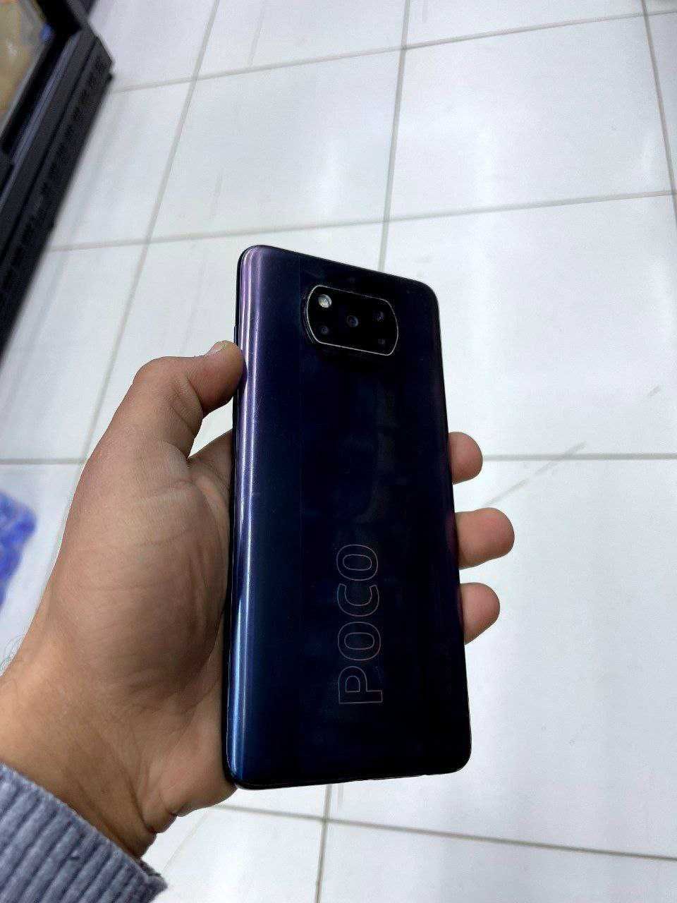 Poco X3 pro 128 talik kar dap bor aybi yo qotmedi