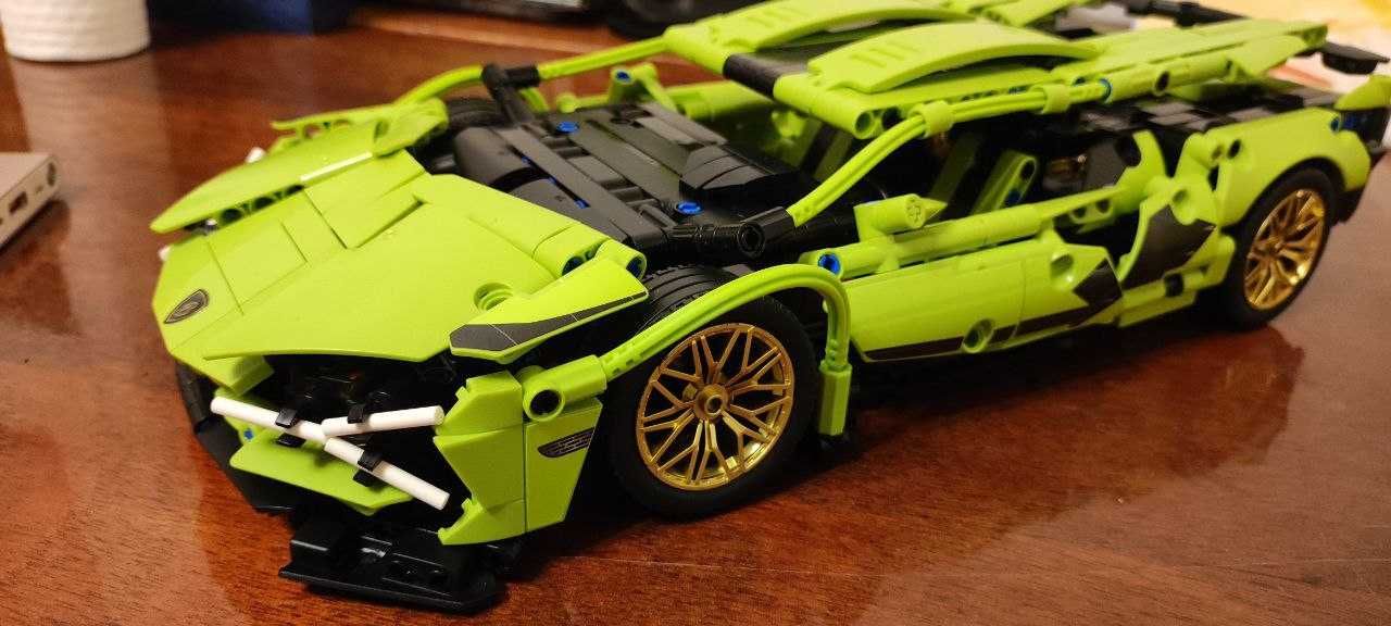 Lamborghini Sian FKP 37, 1280 деталей (Для коллекционеров)