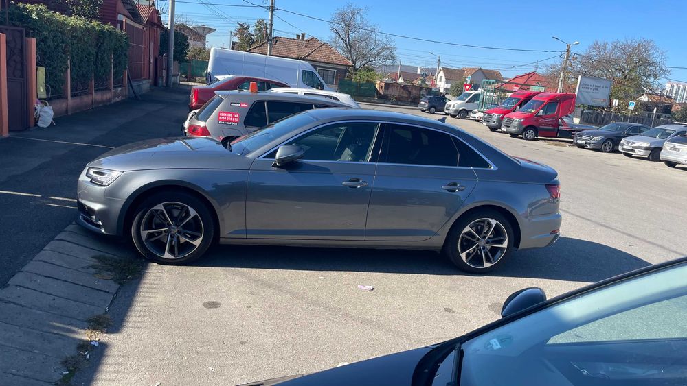 Audi A4 din 2019, rulaj 47,500 km, 190 c.p.