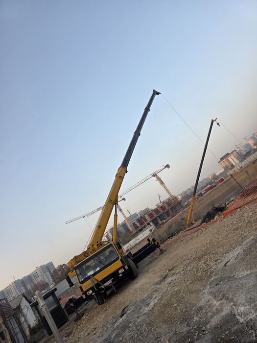 Avto kran xizmatii 30t dan 100t gacha