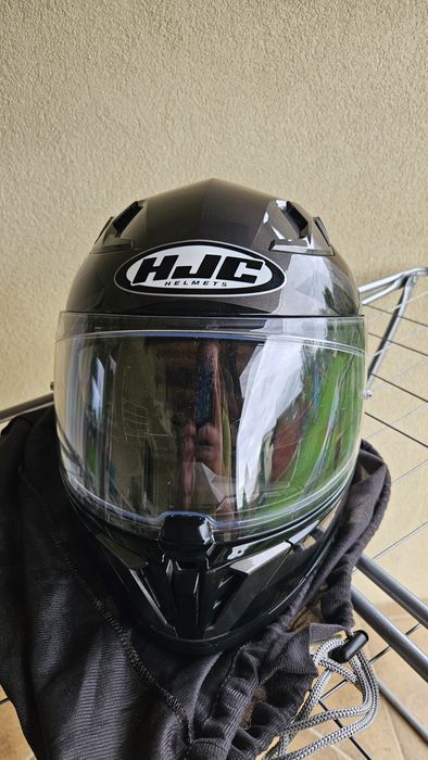 Casca moto Hjc i70 ochelari soare incorporat pinlock M