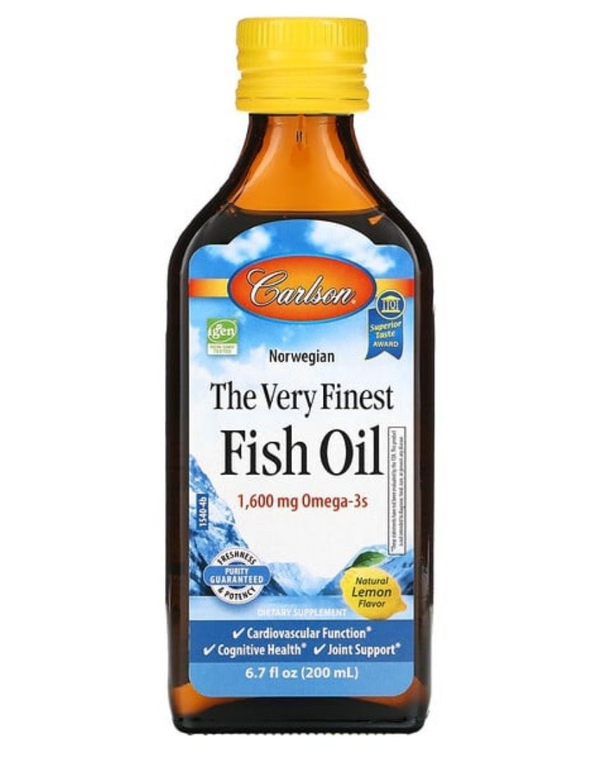 Carlson Fish Oil kids. Омега рыбий жир, натуральный апельсиновый вкус.