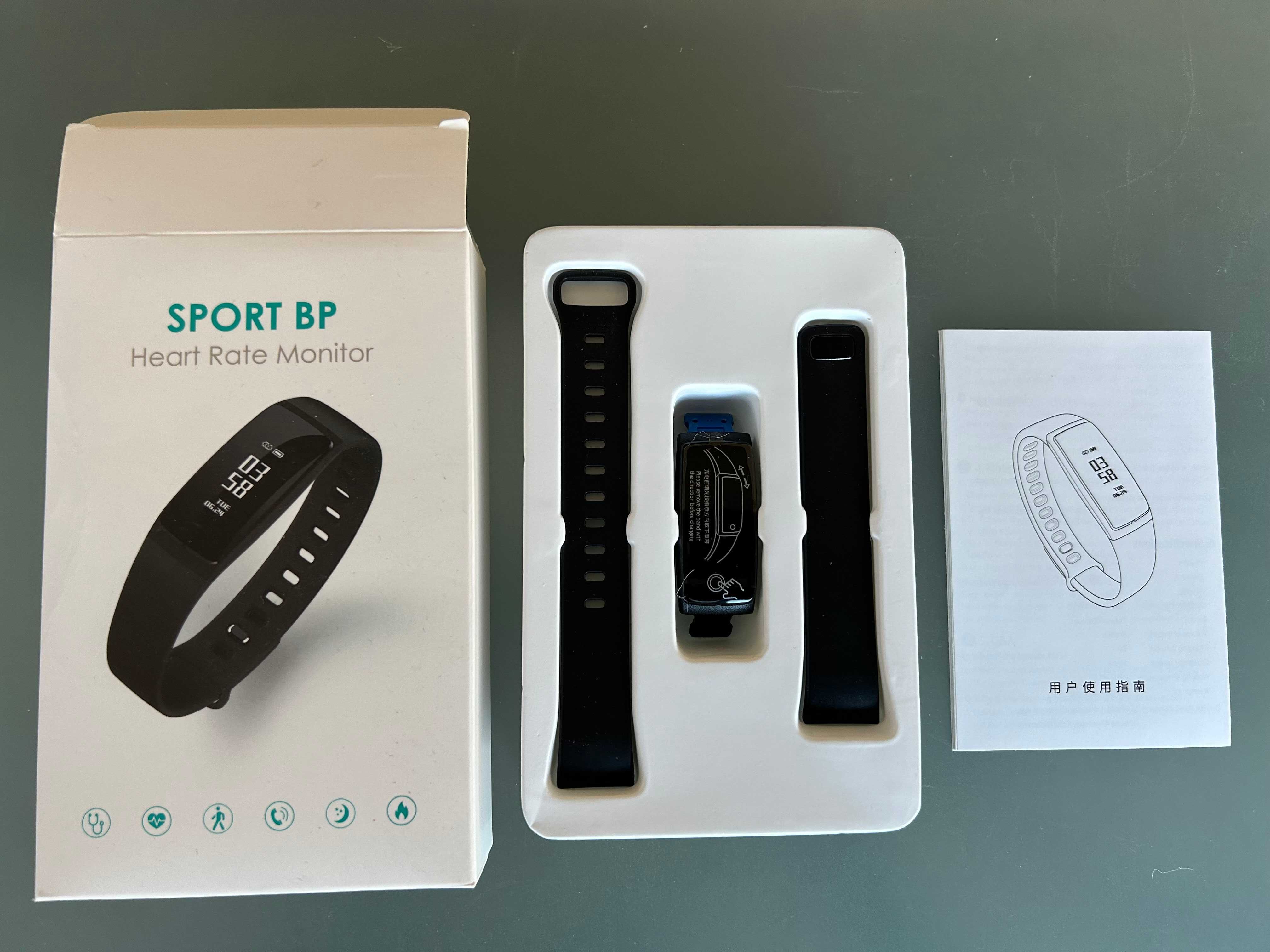 Спортна фитнес гривна Sport BP крачкомер fitbit