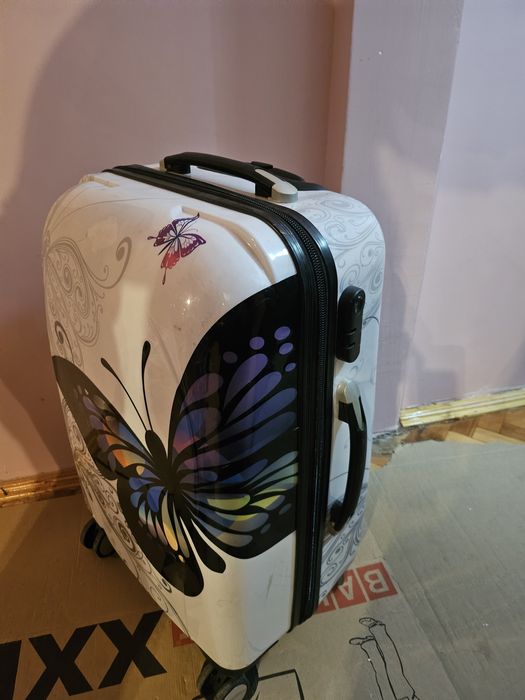 Valiză de voiaj cu roți de silicon