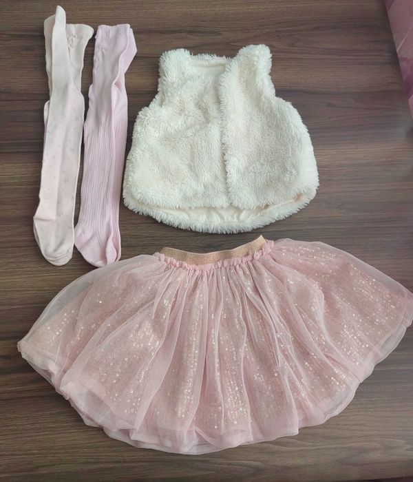 Бебешки дрехи за момиче 9-12м - 4комплекта