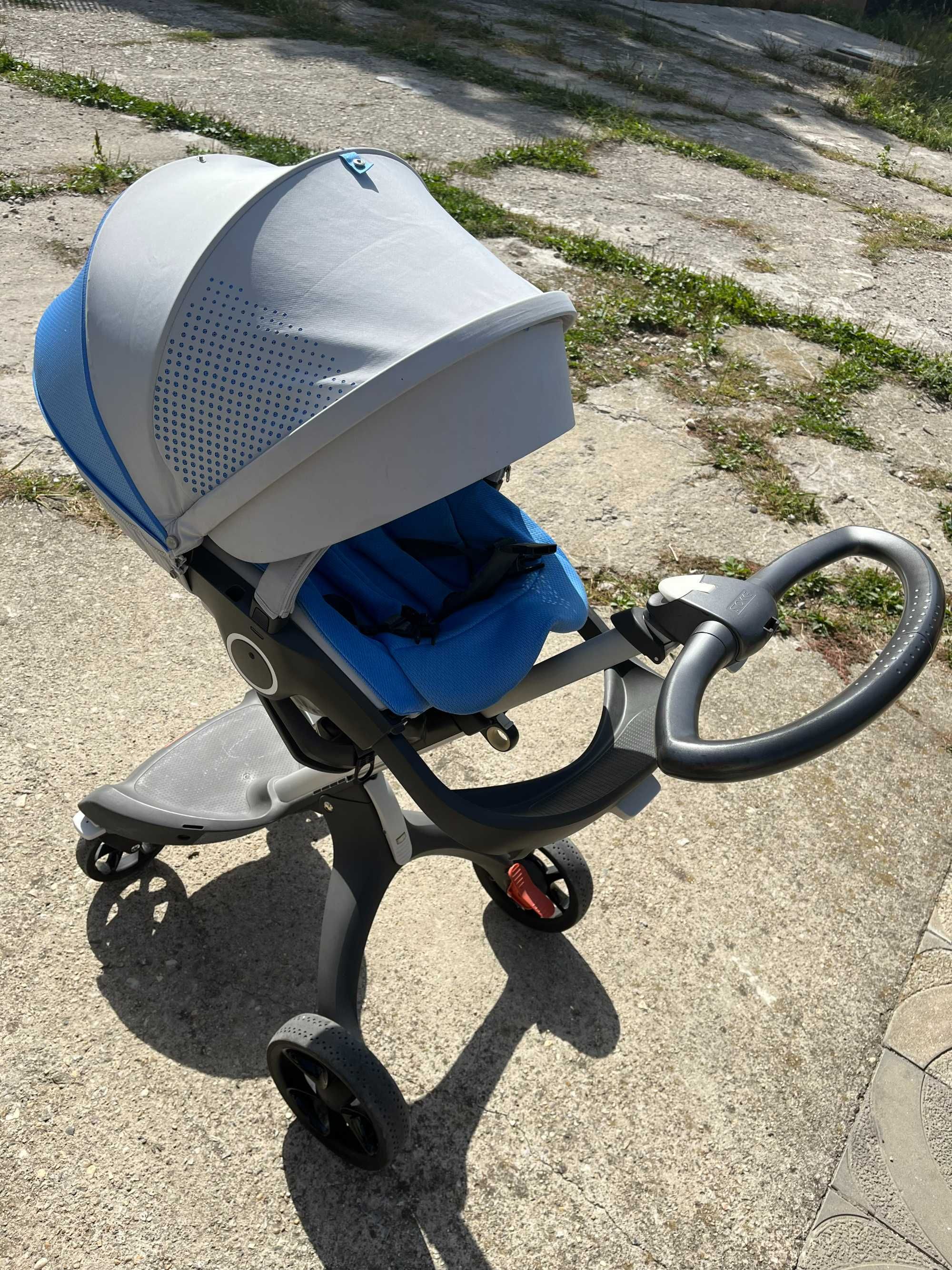 Stokke xplory v5 athleisure blue