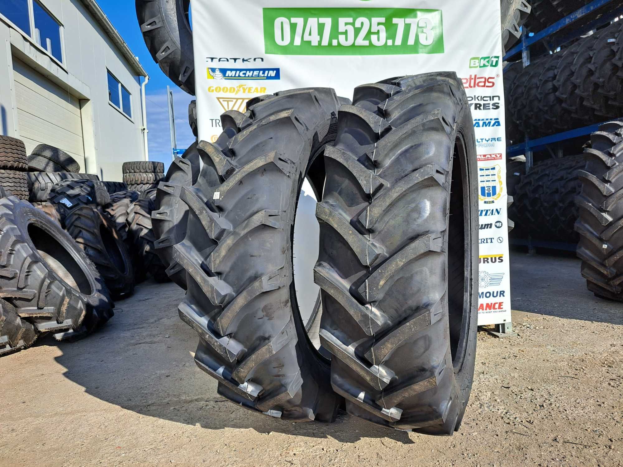 Cauciucuri noi 15.5-38 OZKA cu 12 pliuri anvelope TRACTOR U650