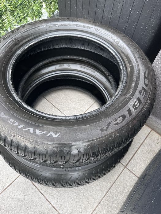 Две зимни гуми 14 цола, ползвани половин год