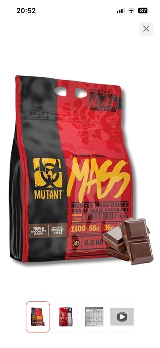 Mutant Mass гейнер 6.8 кг