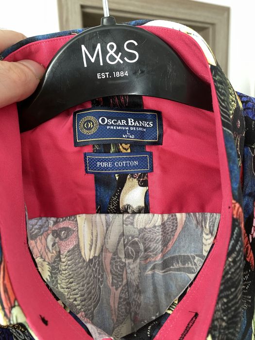 Cămăşi Oscar Banks Pure Cotton (Mărimea 41-42, L, Premium)