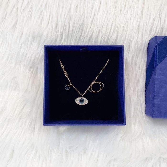 Swarovski колие Symbolic Pendant Evil Eye