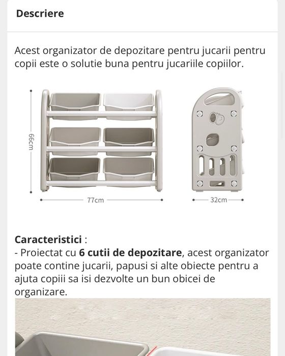 Organizator de jucarii