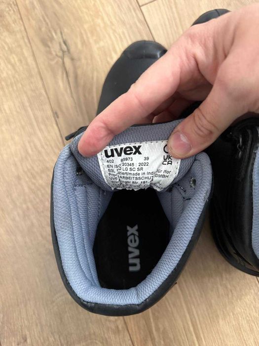 Uvex 39 S3 ESD bocanci ghete piele impermeabile bombeu