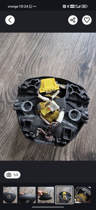 Airbag volan skoda Octavia fabia roomster etc