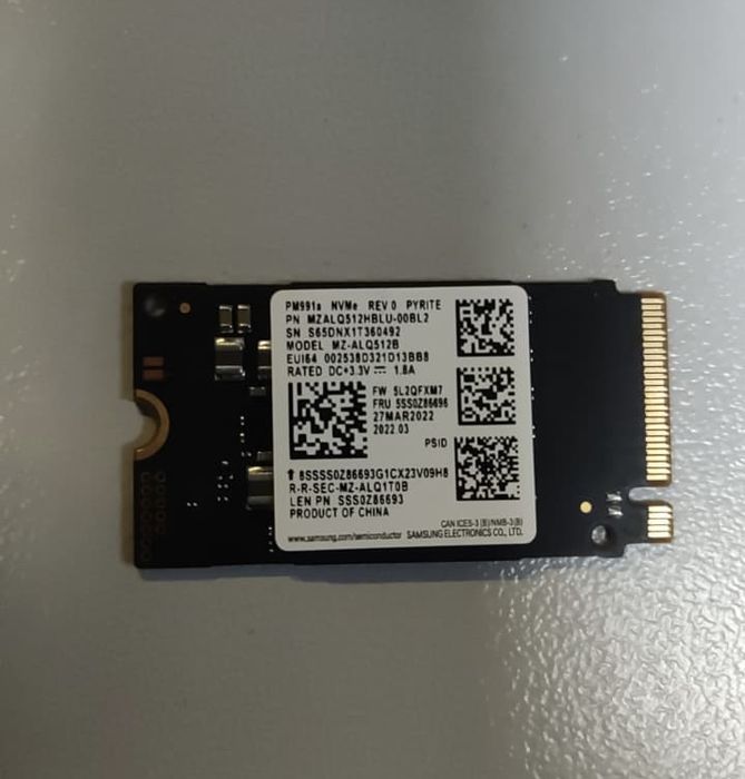 SSD Samsung 512 gb