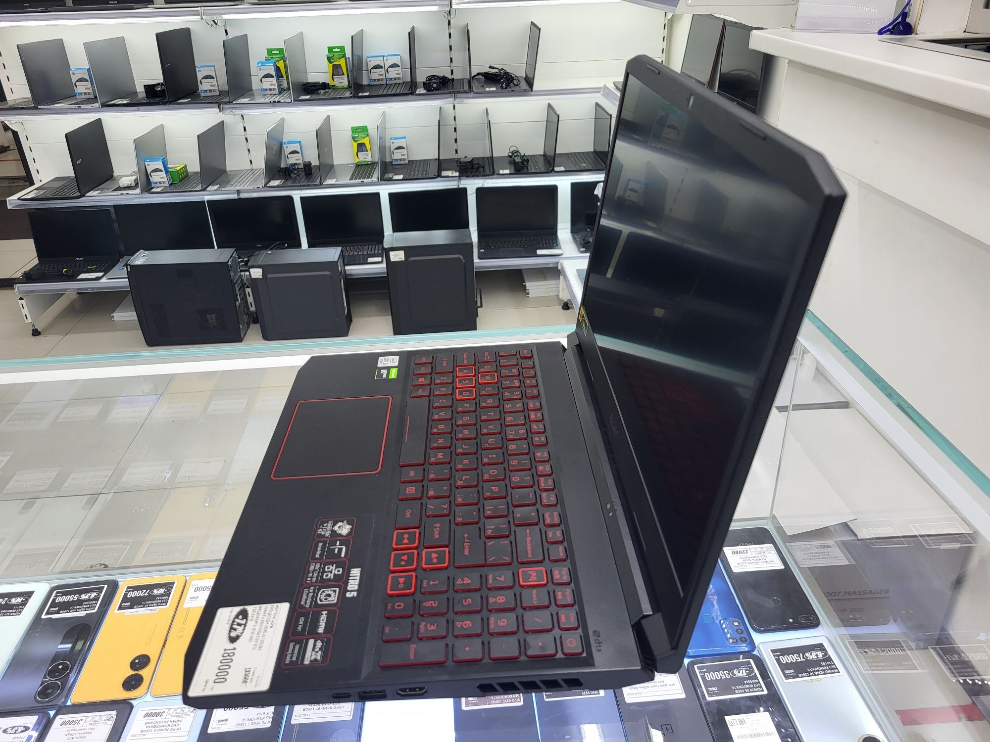 Ноутбук Acer core i5 10300H ssd512gb озу 8гб Gtx1650 рассрочка