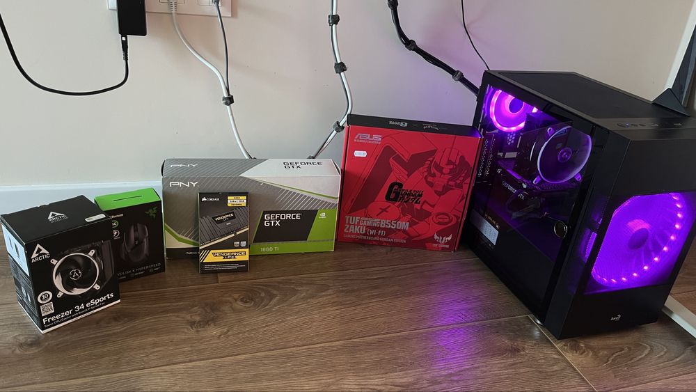Gaming PC Ryzen 5700G 1660ti