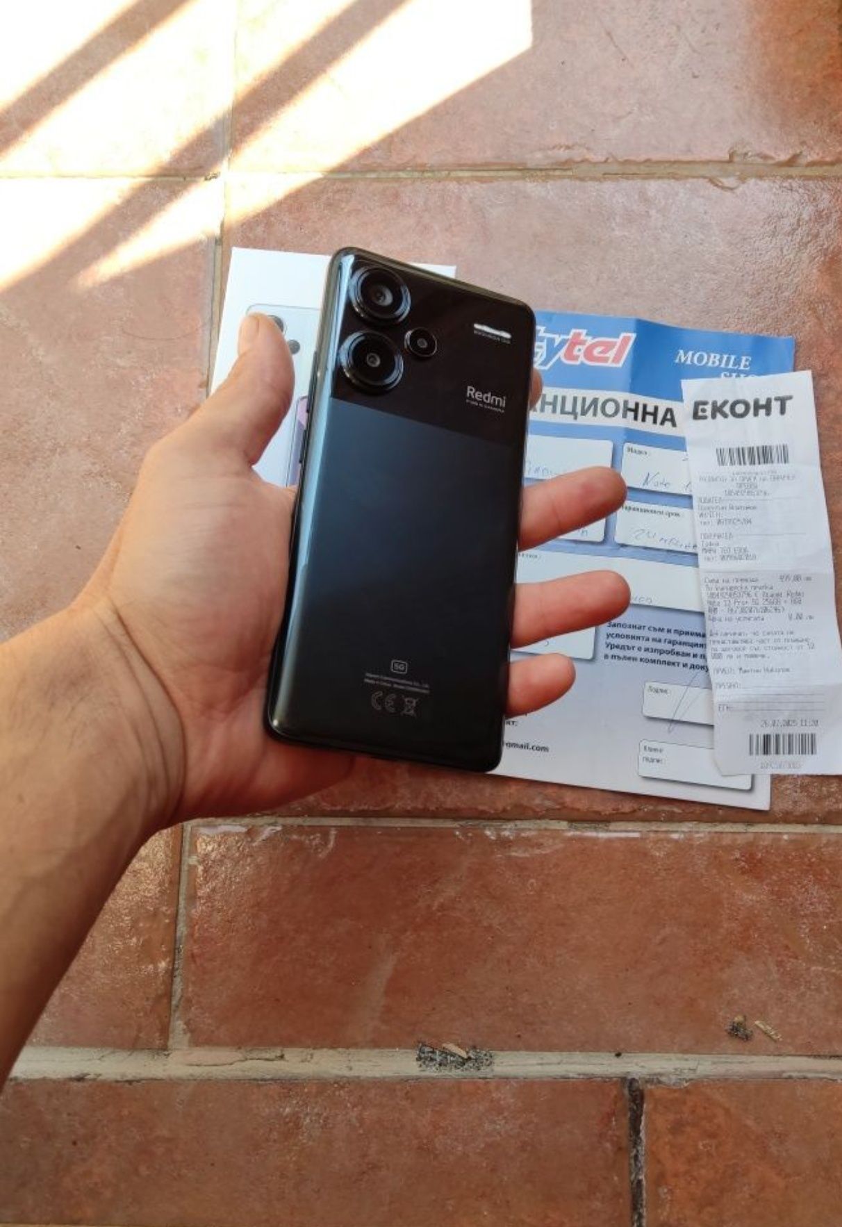 Xiaomi redmi not 13 pro plus 5G 256gb