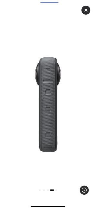 Camera video sport Insta360 X3 5.7K, 360°, Negru