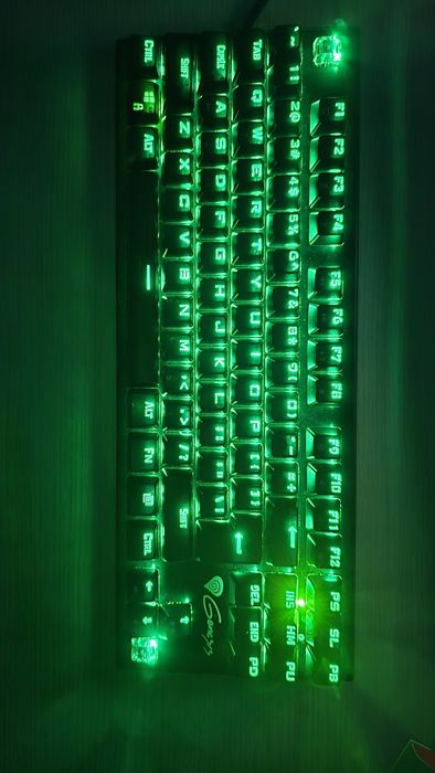 Tastatura Genesis Thor 300 TKL verde