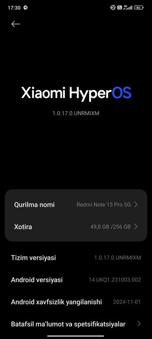 Redmi Note 13 Pro 5G