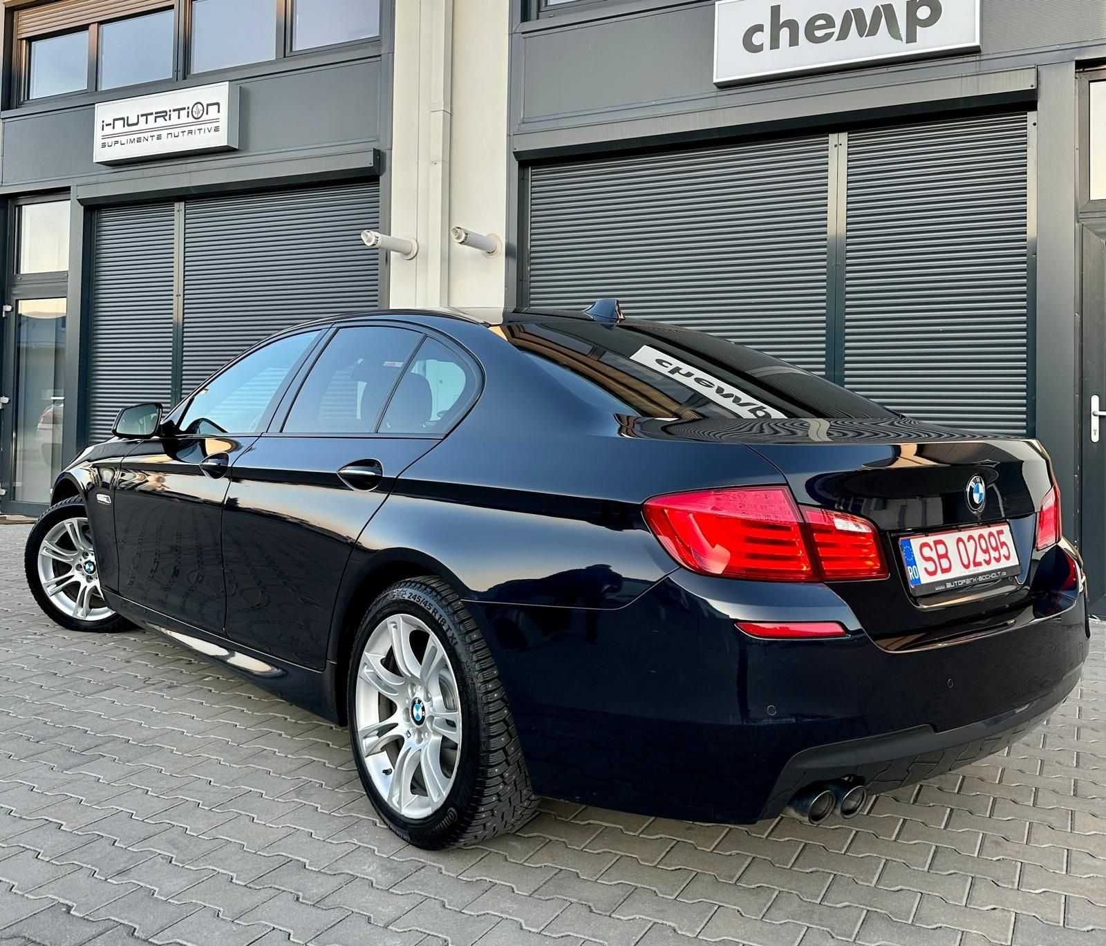 BMW 520d-F10 • 184CP•ZF 8HP • Pachet/// M fabrica