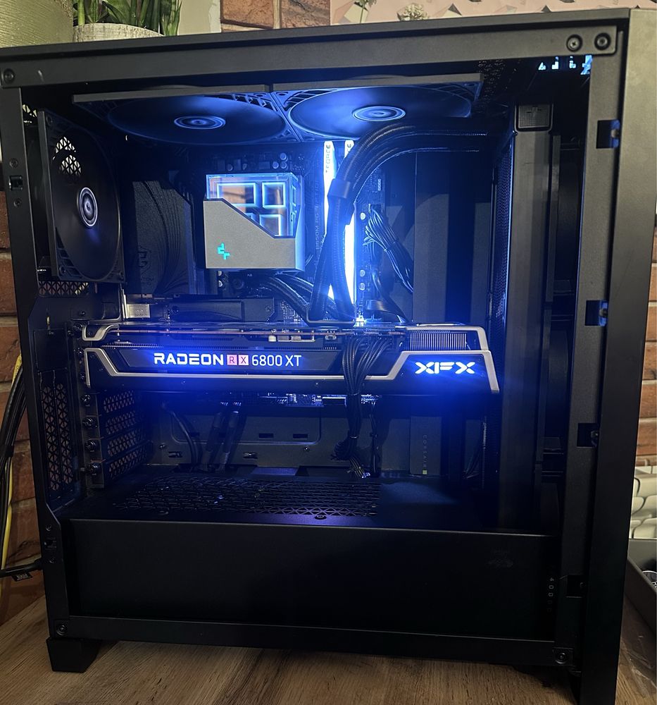 Игровой компьютер Ryzen 7 7800X3D XFX 6800XT 16GB DDR5 64GB