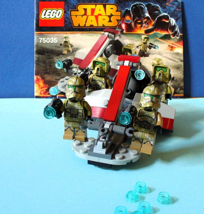 LEGO® Star Wars- Episode III Отмъщението на ситите75037,75035 и 75042